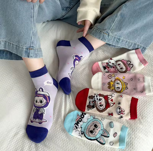 Kawaii Socks (Pack of 5)