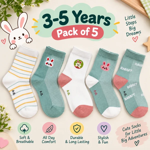 Minty Rabbit (Pack of 5)