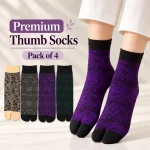 Queen Lace - Thumb Socks (Pack of 4)