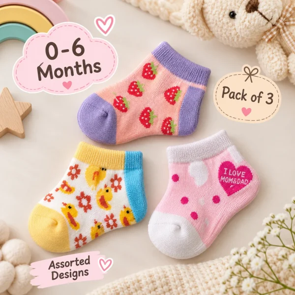 Tiny Toes (Pack of 3)